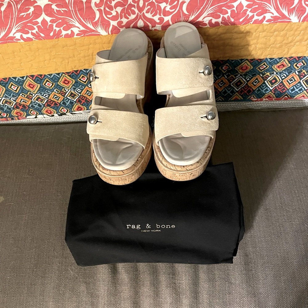 Size 37(7) rag and bone sandals